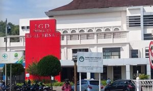 RSUD Al Ihsan Rumah Sakit Umum Daerah (RSUD) Al Ihsan, Provinsi Jawa Barat, menerima rujukan pasien Covid-19 varian omicron dari RSUD Otista Soreang. Foto: Instagram.