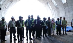Terowongan Walini KCIC Pembangunan jalur Kereta Cepat Indonesia China (KCIC) jalur Jakarta-Bandung terpaksa ditunda. Salah satu kendala yang dihadapi adalah kurangnya pendanaan. Foto: KCIC.