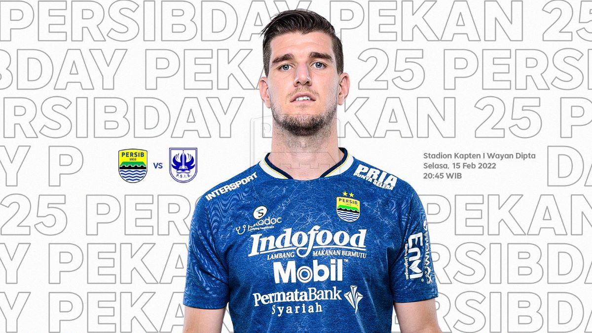 Persib Bandung ingin terus bersaing dalam perburuan gelar juara Liga 1 2021/2022 dengan meraih kemenangan atas PSIS Semarang di Stadion Kapten I Wayan Dipta, Gianyar, Bali, Selasa (15/2/2022) malam. Foto: Persib Bandung.