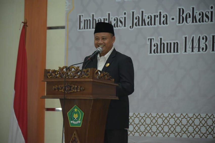 Wakil Gubernur Jawa Barat Uu Ruzhanul Ulum selaku Plh. Gubernur Jabar akan melantik Penjabat Bupati Bekasi pada Senin (23/5/2022). Foto: Humas Jabar.
