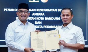 kerja-sama-bandung-pekanbaru-2026 Pemkot Bandung dan Pemkot Pekanbaru menandatangani kerja sama strategis di Balai Kota Bandung