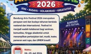 event-bandung-juli-2026-jawa-barat Pengunjung menghadiri event budaya dan ekonomi kreatif di Kota Bandung